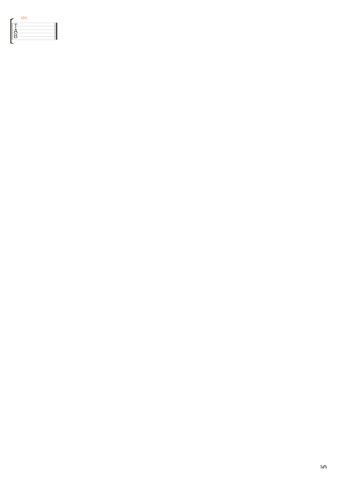 Renacer吉他谱