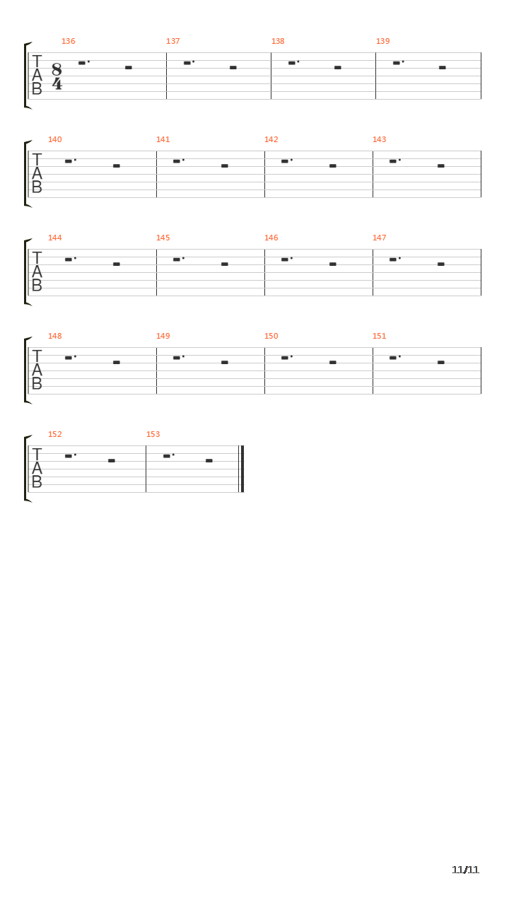 A Mercurian Summer吉他谱