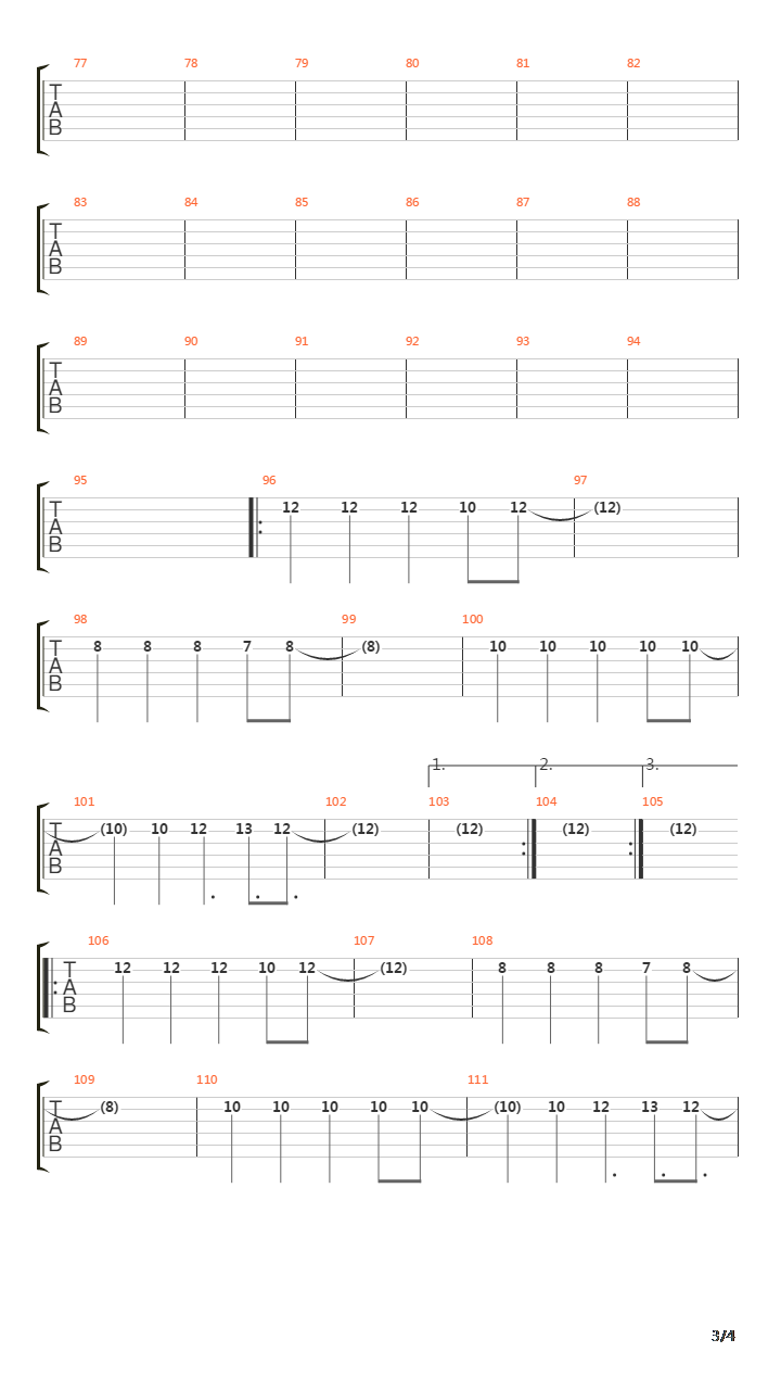 Nada Que Perder吉他谱