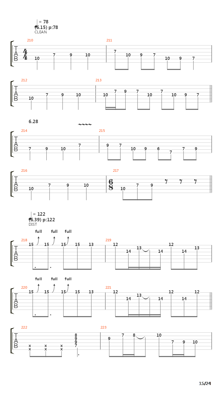 Jordrok吉他谱