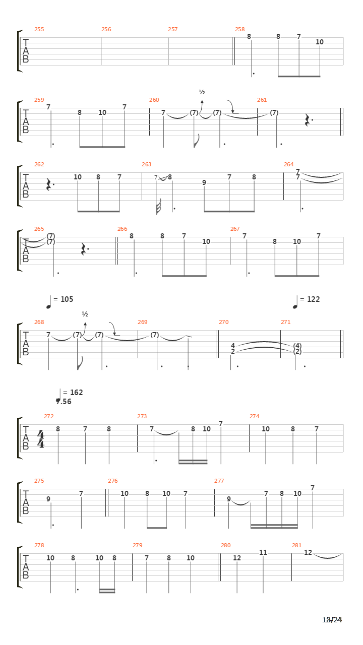 Jordrok吉他谱