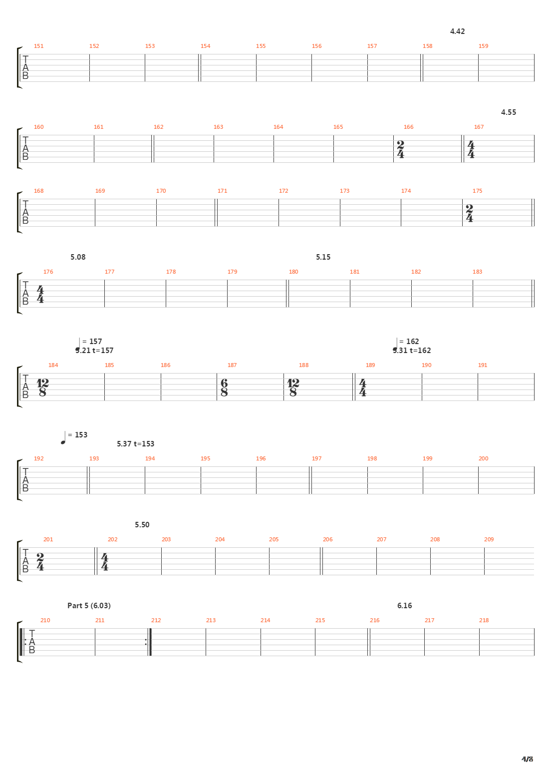 Kung Bore吉他谱