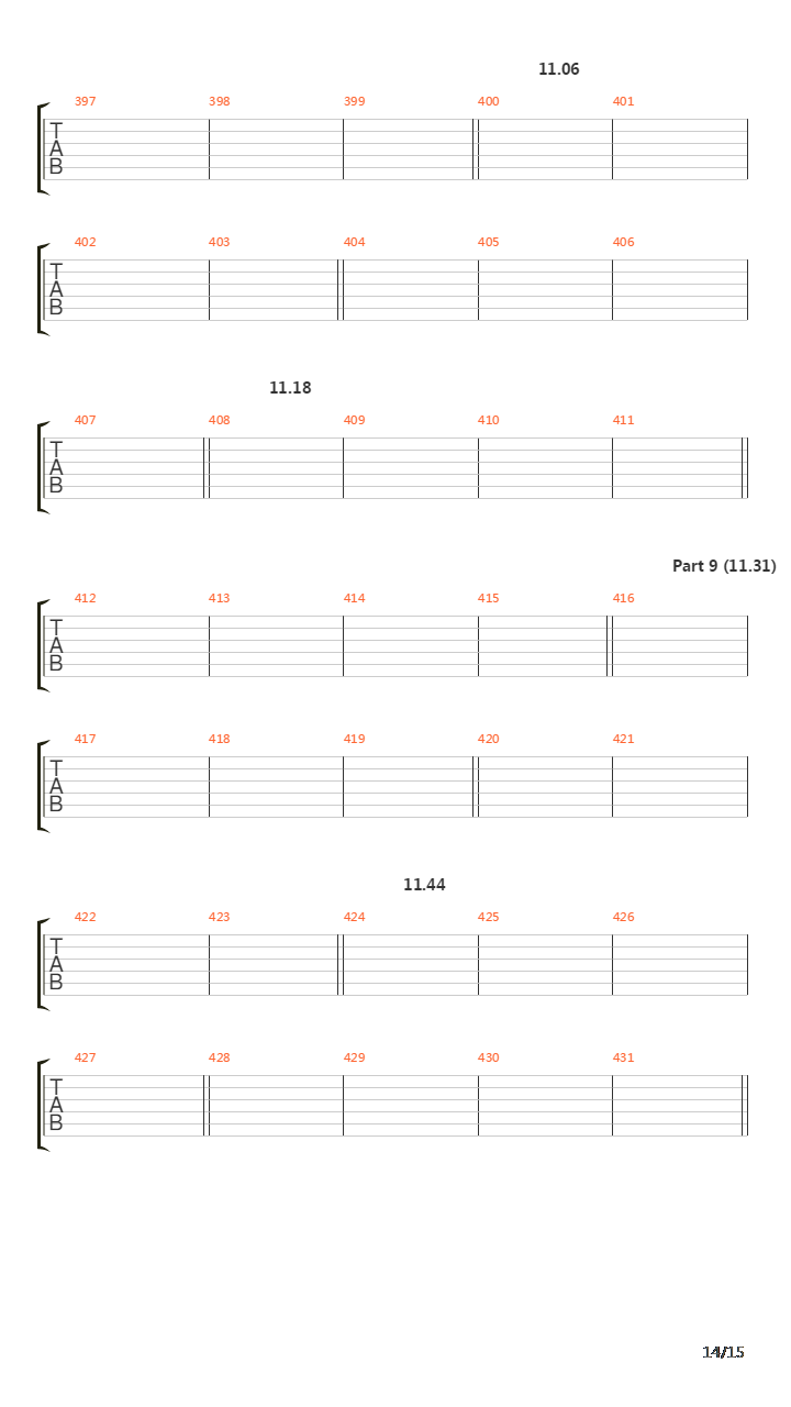 Kung Bore吉他谱