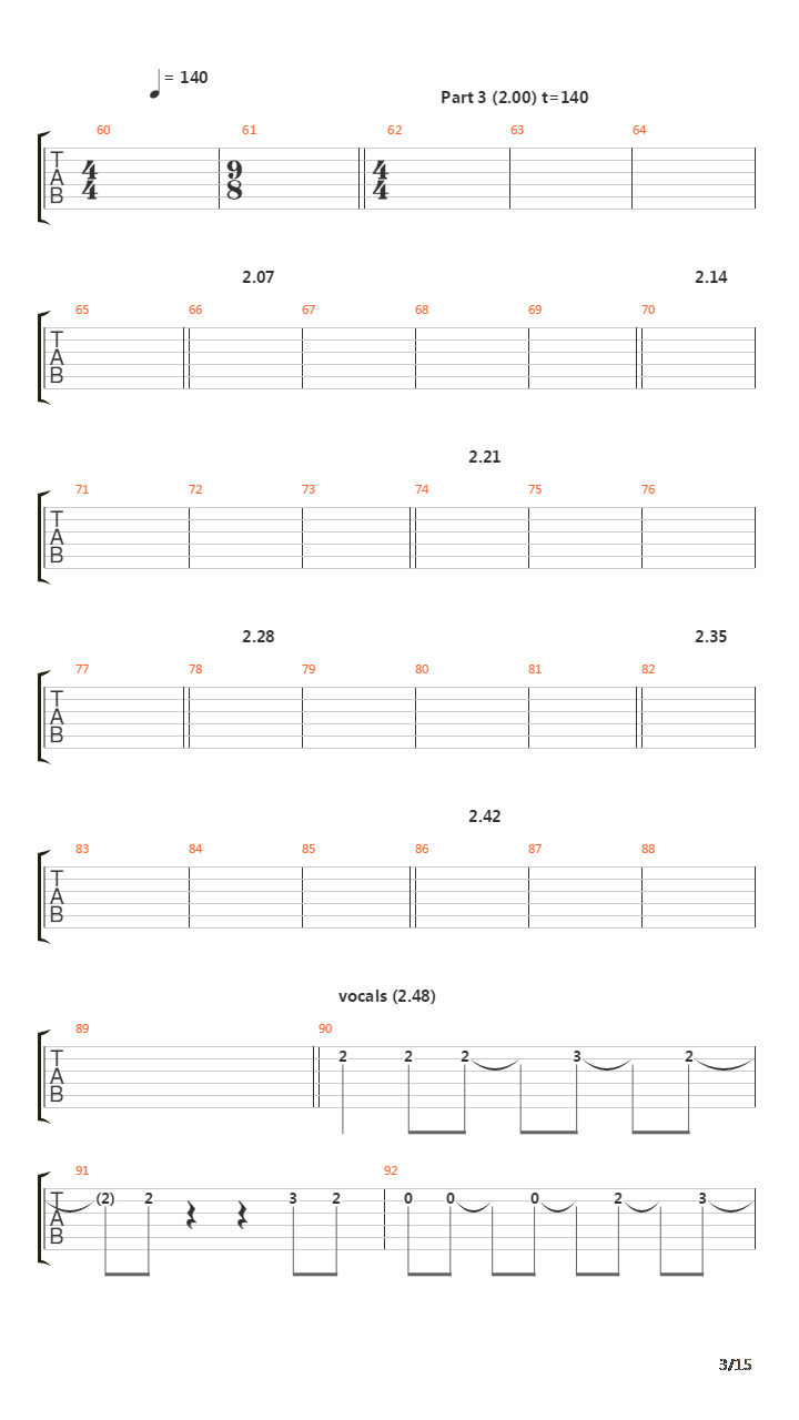 Kung Bore吉他谱