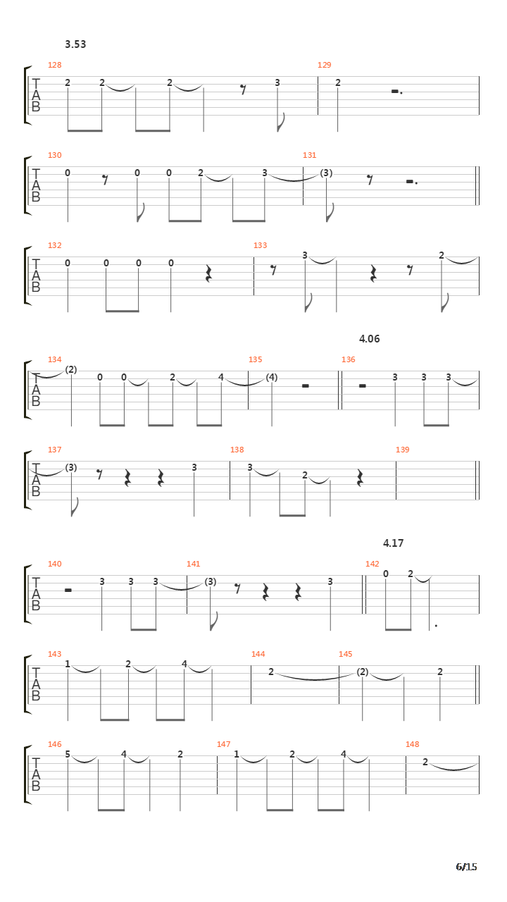 Kung Bore吉他谱