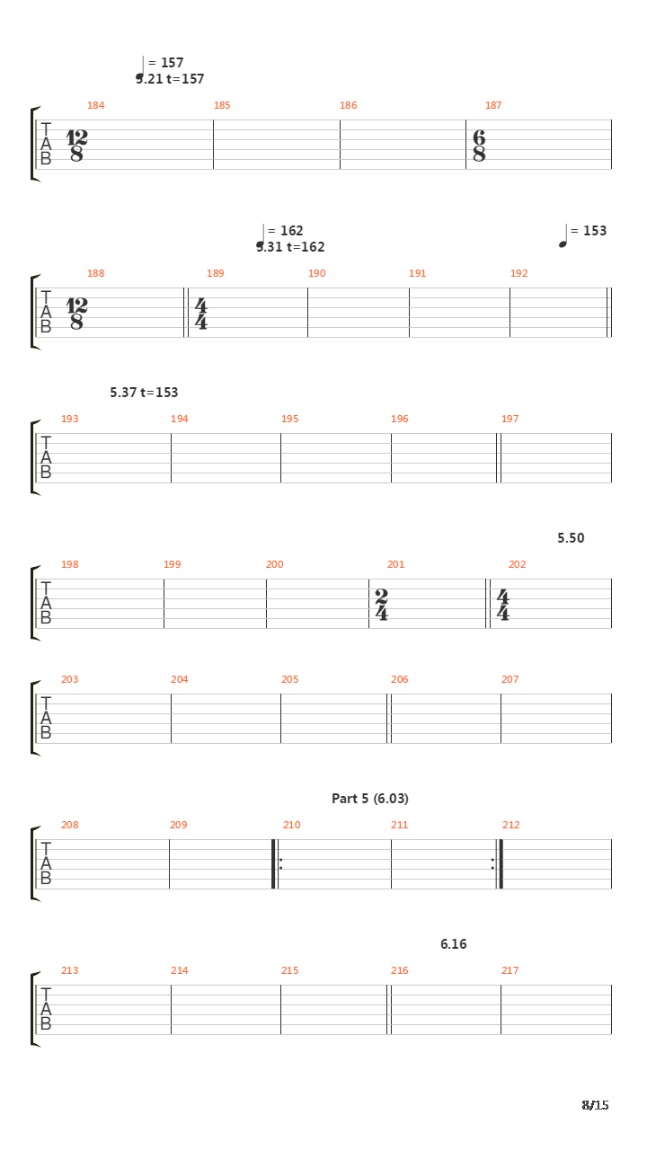 Kung Bore吉他谱