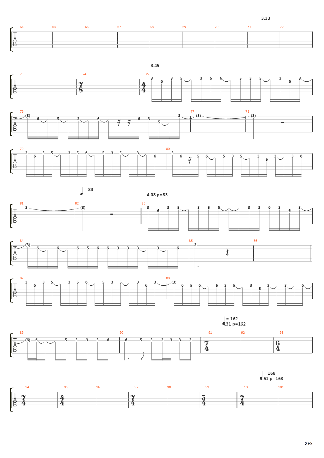 Vandringar I Vilsenhet吉他谱