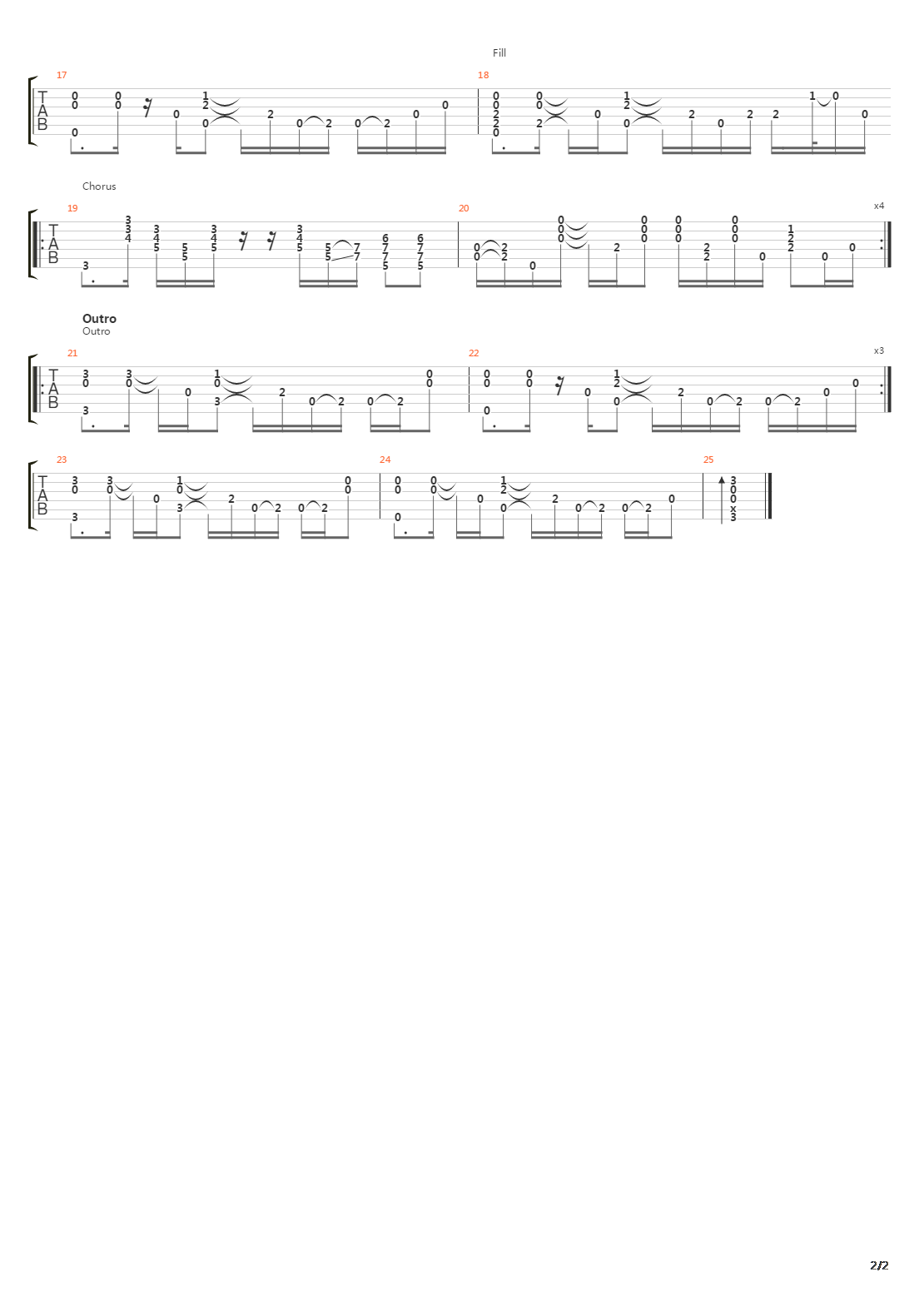 Buildings And Bridges吉他谱