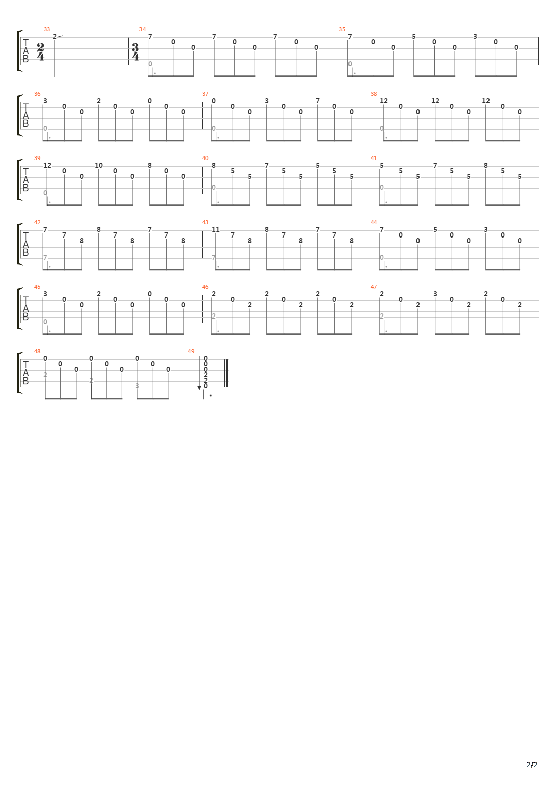 Romanza吉他谱