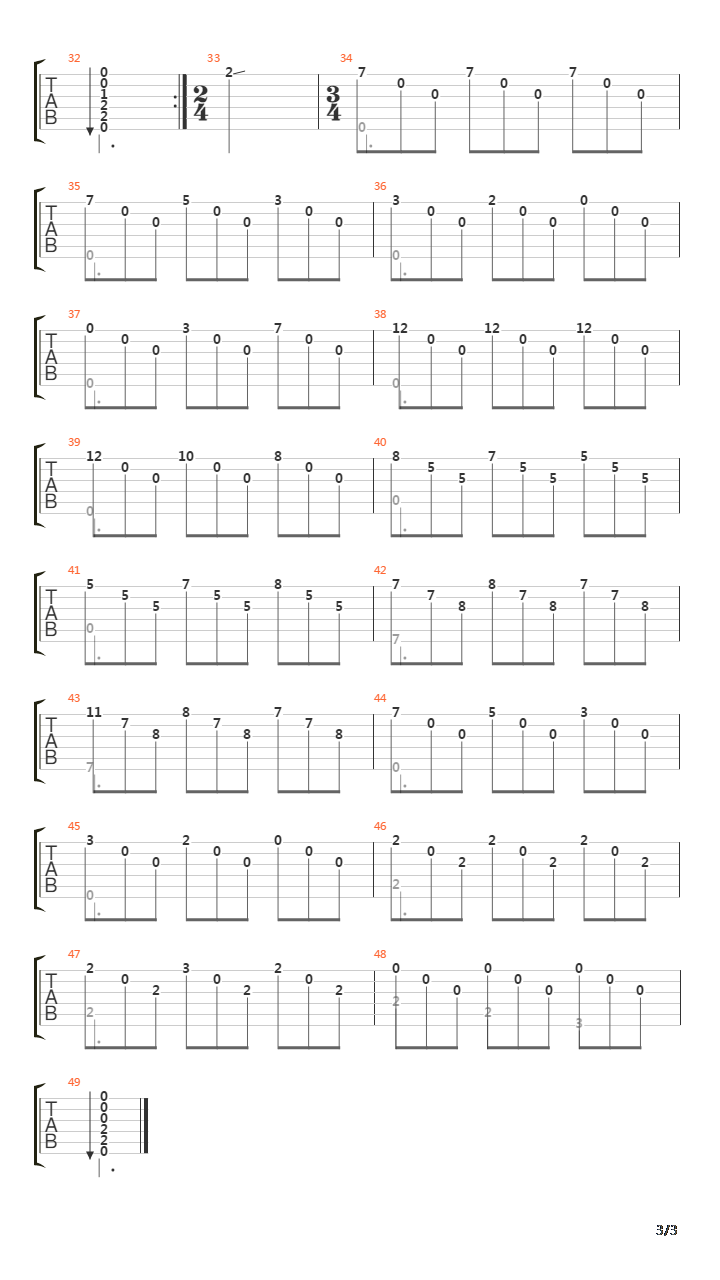 Romanza吉他谱