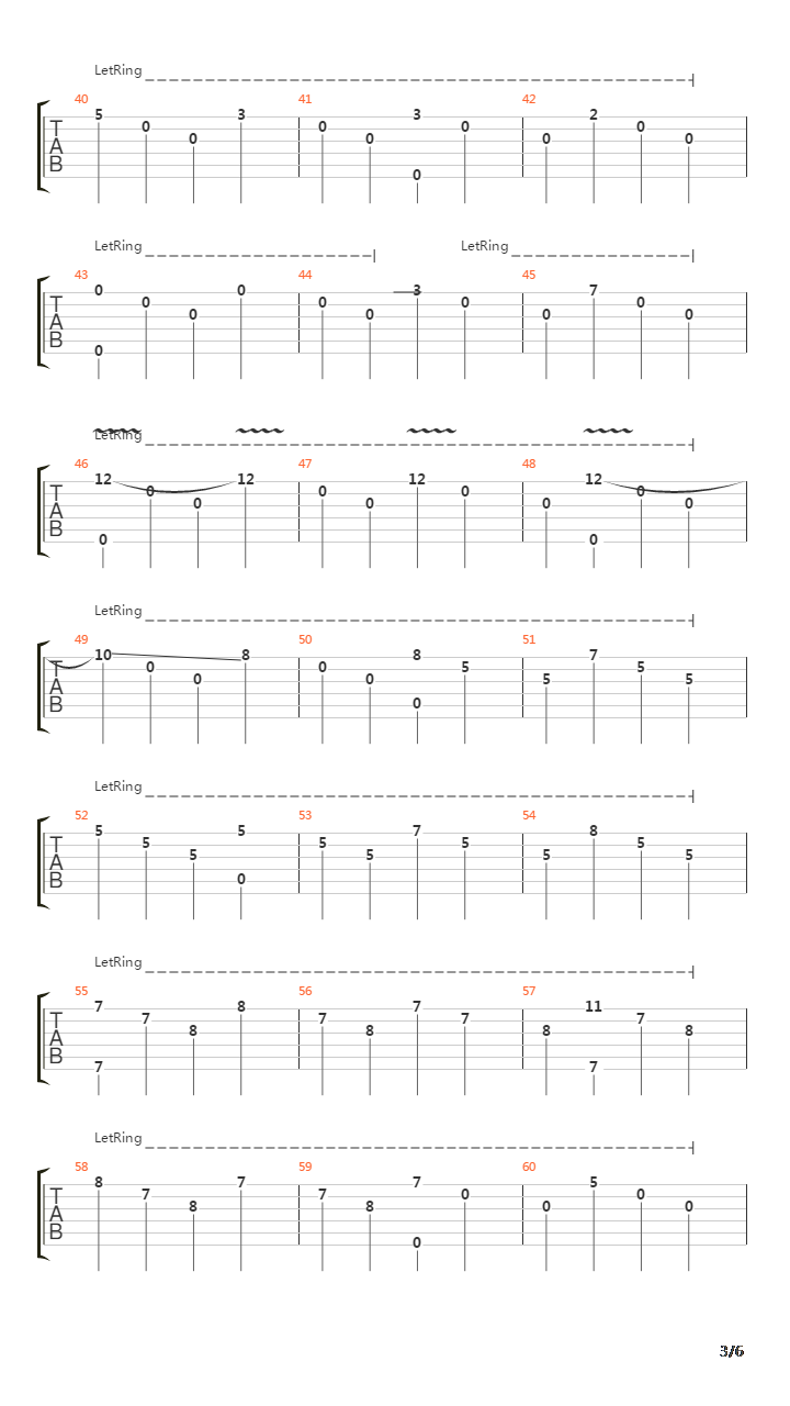 Romanza吉他谱