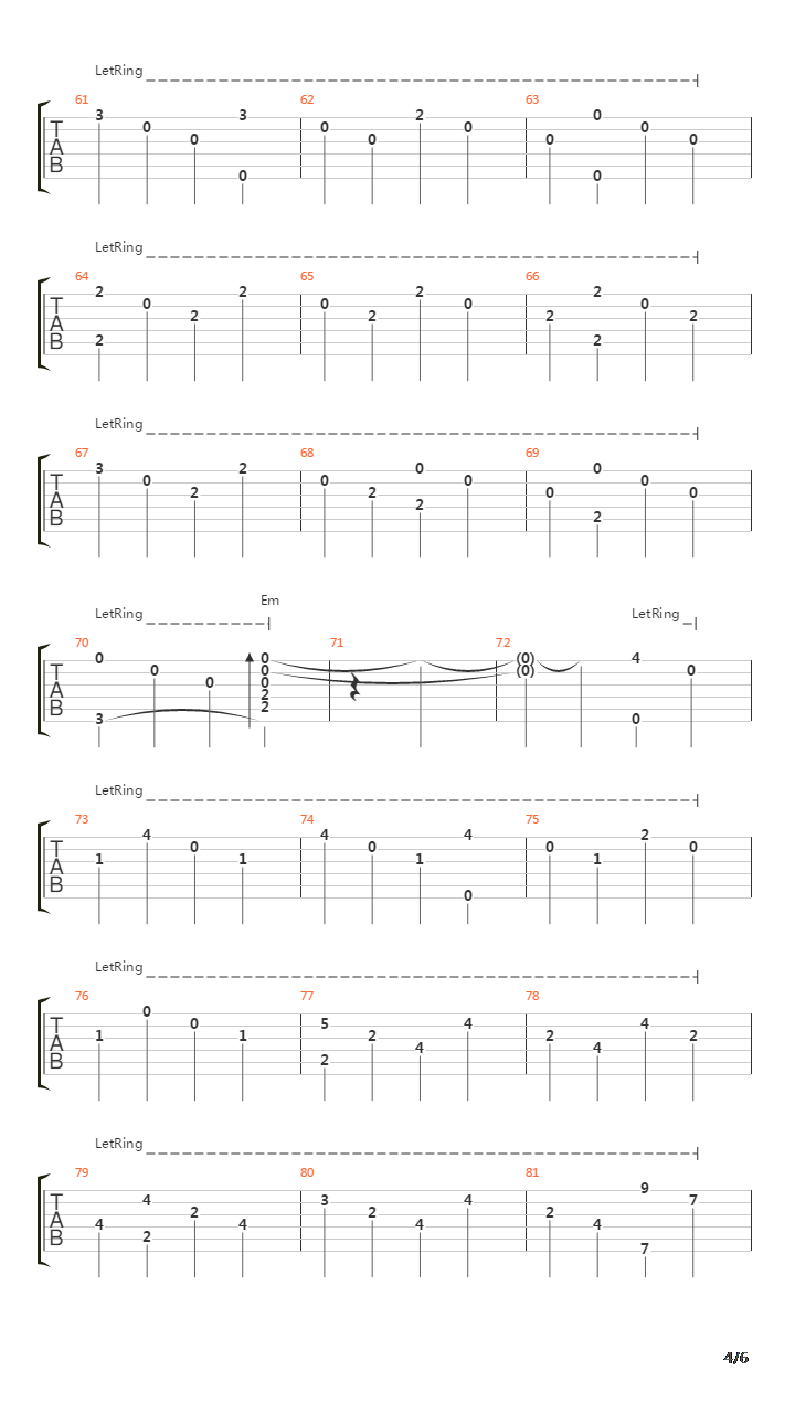 Romanza吉他谱