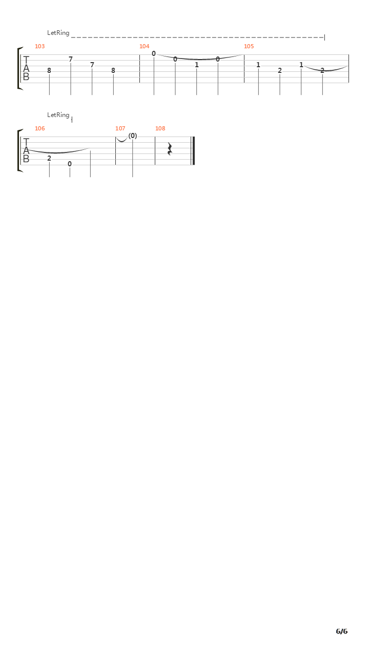 Romanza吉他谱