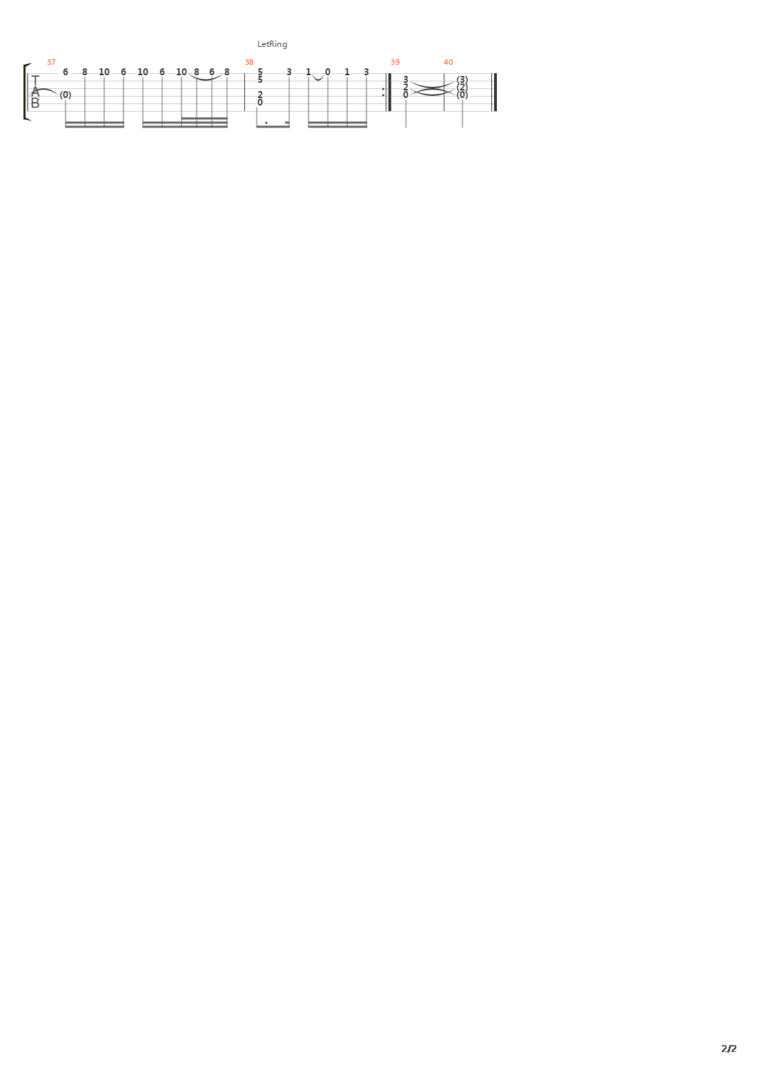 Saltarello吉他谱