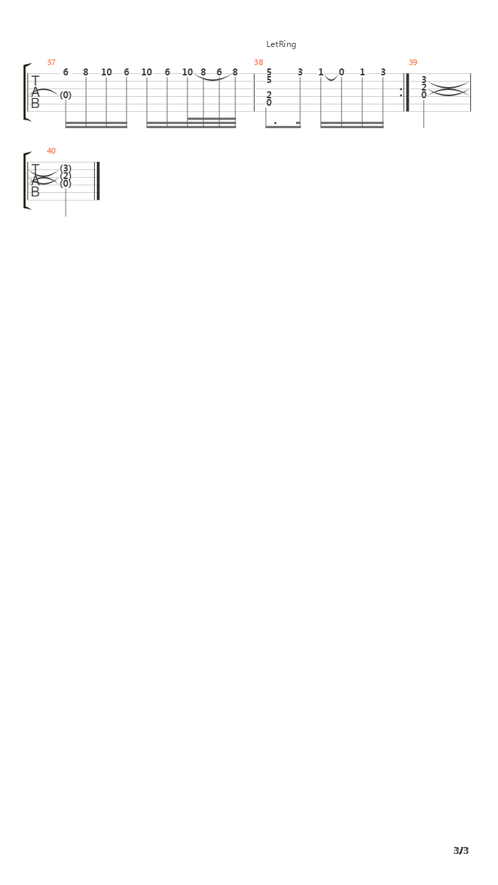 Saltarello吉他谱