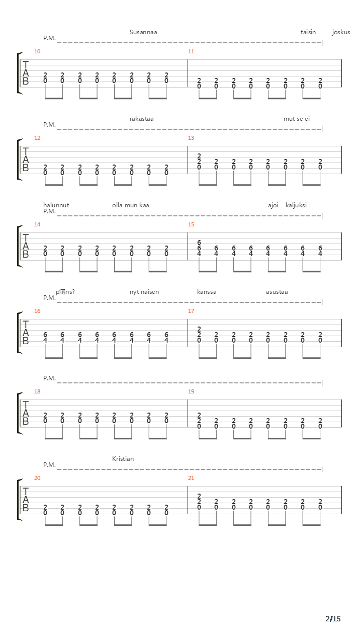 1972吉他谱