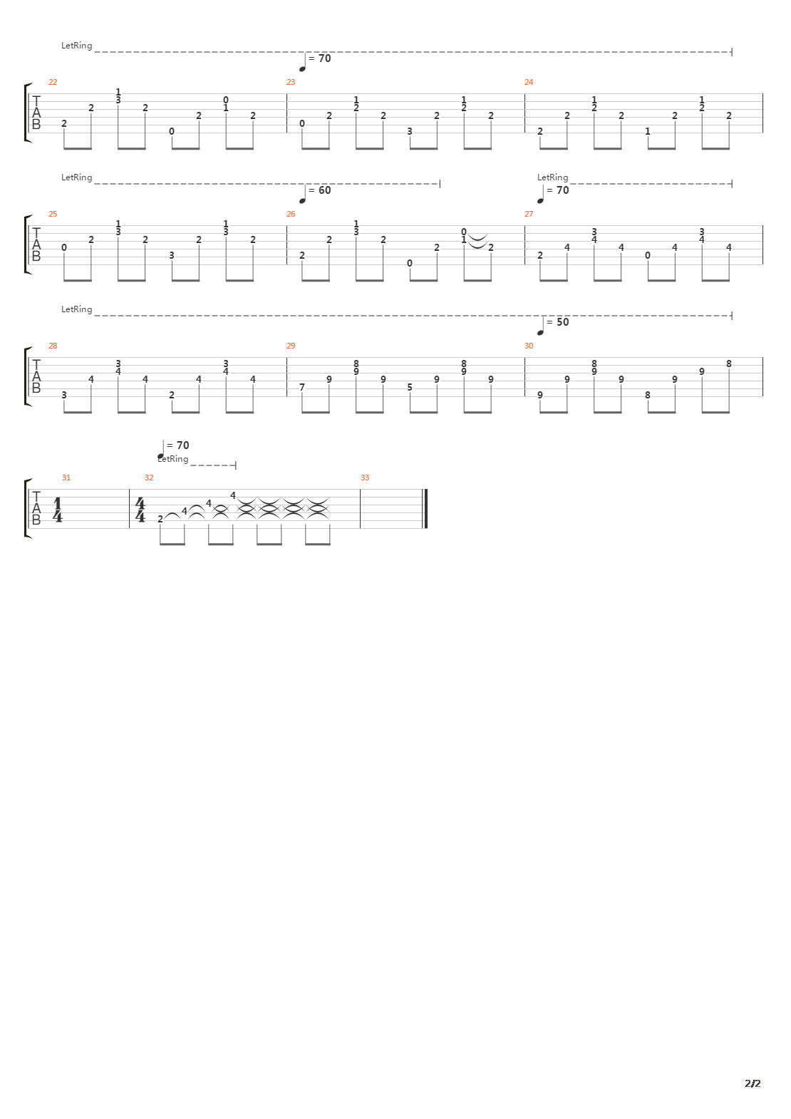 Uni吉他谱