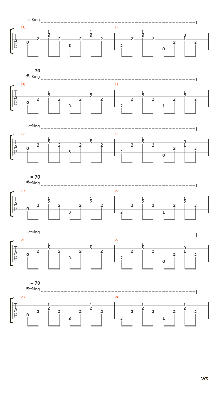 Uni吉他谱