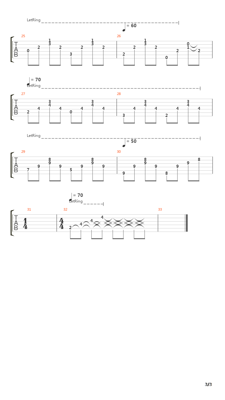 Uni吉他谱