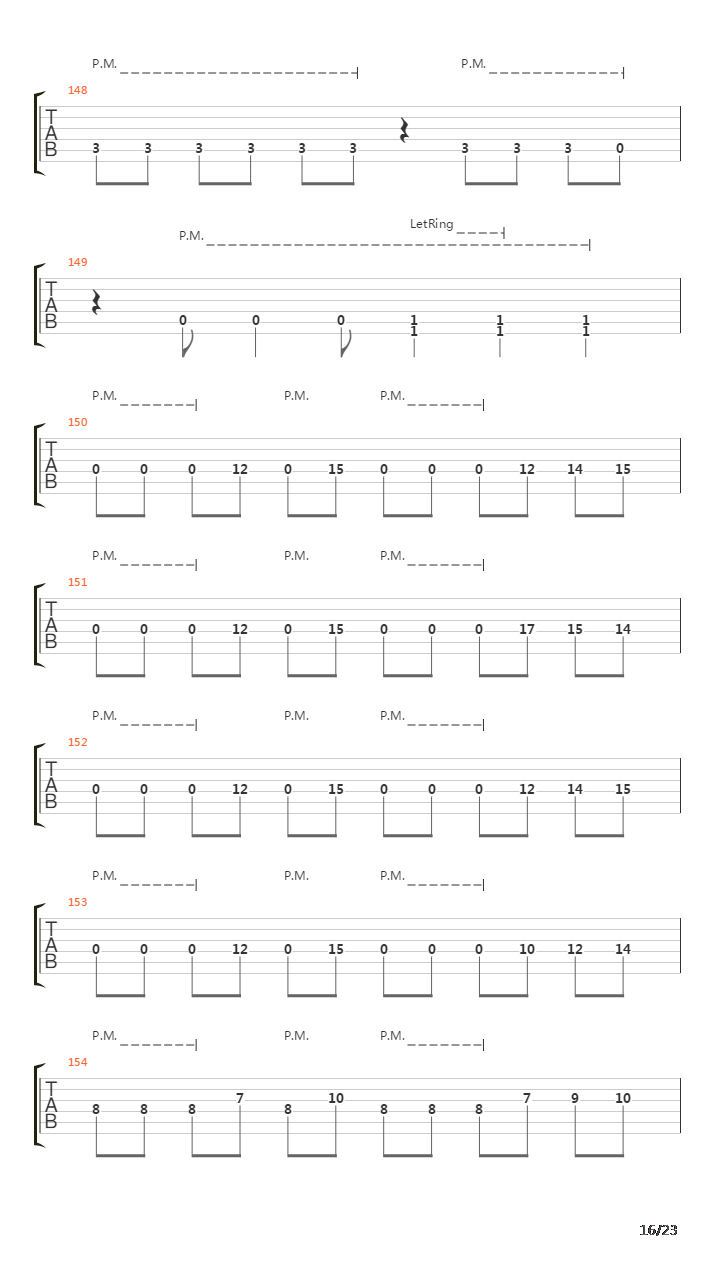Sleep Soundly No More吉他谱