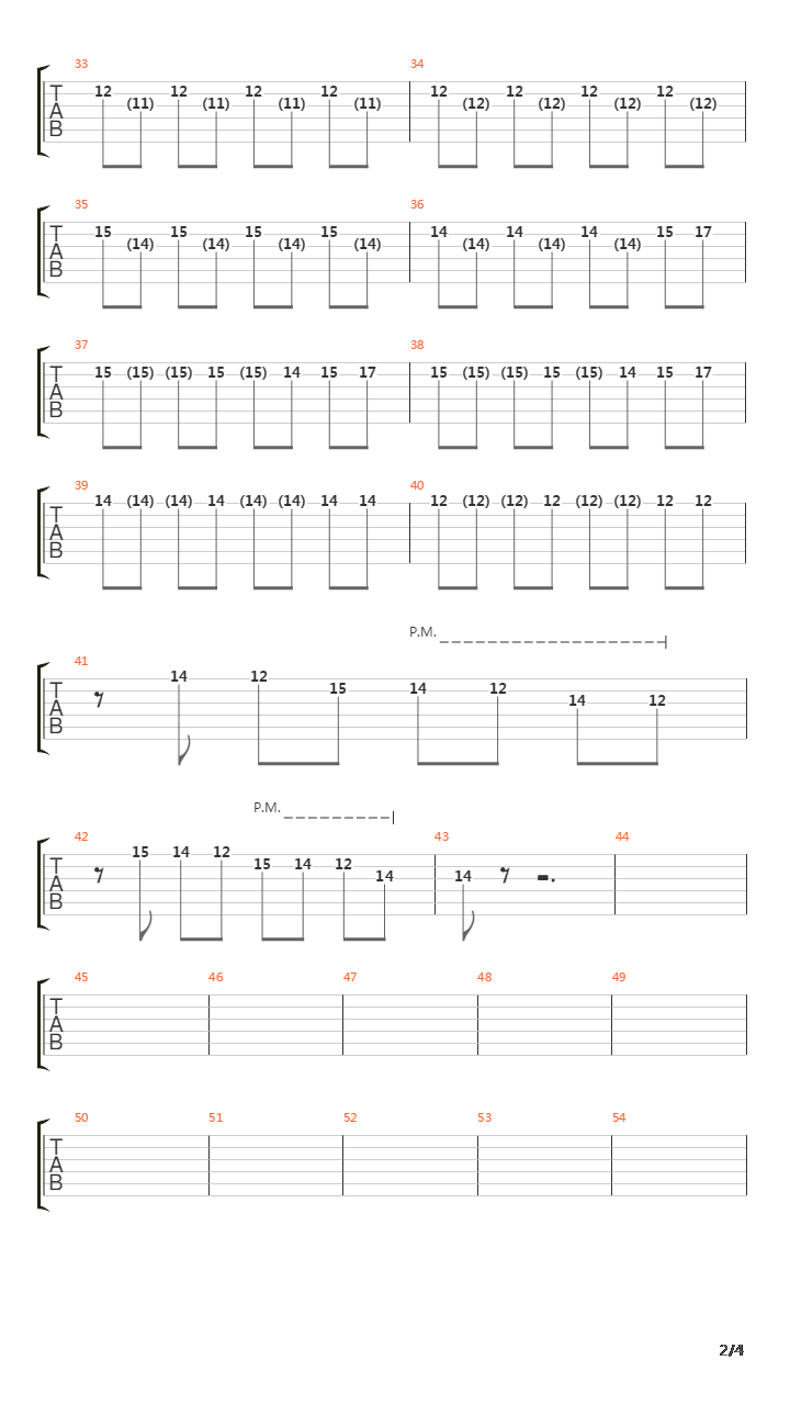 Mennyorszag吉他谱