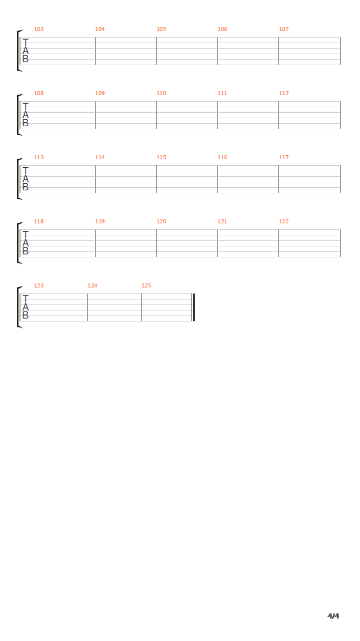 Mennyorszag吉他谱