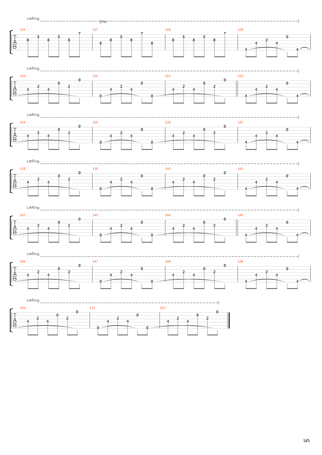 Folk Song Ii吉他谱