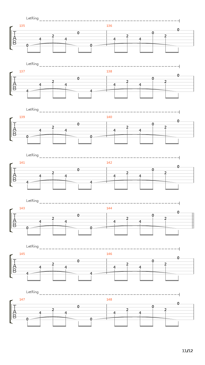 Folk Song Ii吉他谱