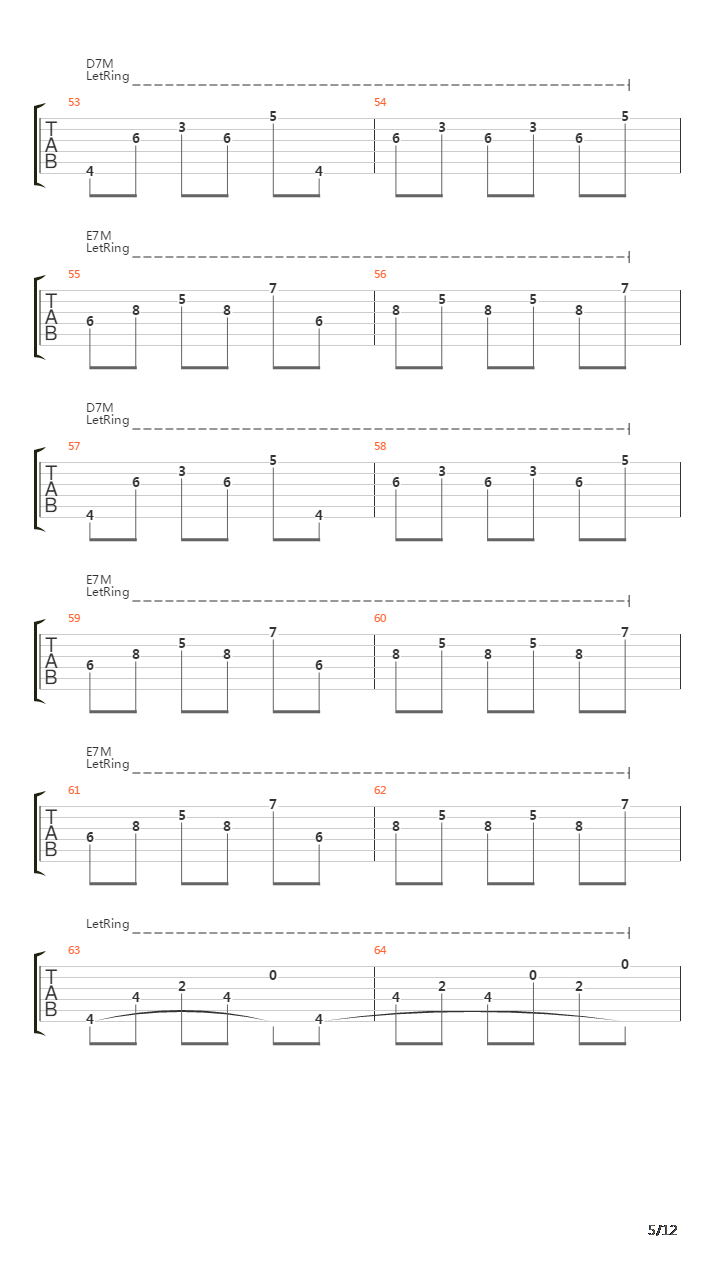 Folk Song Ii吉他谱