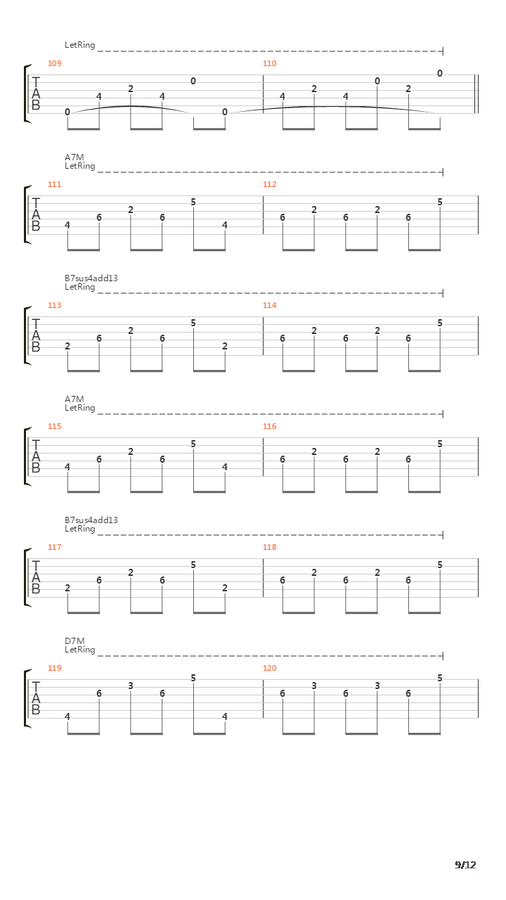 Folk Song Ii吉他谱