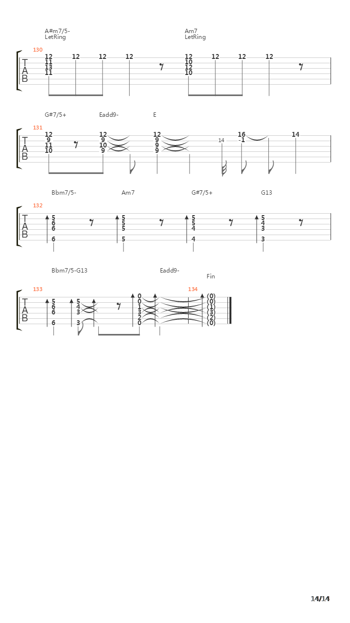 Sun Step吉他谱