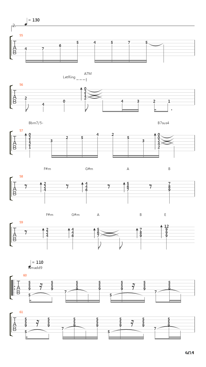 Sun Step吉他谱