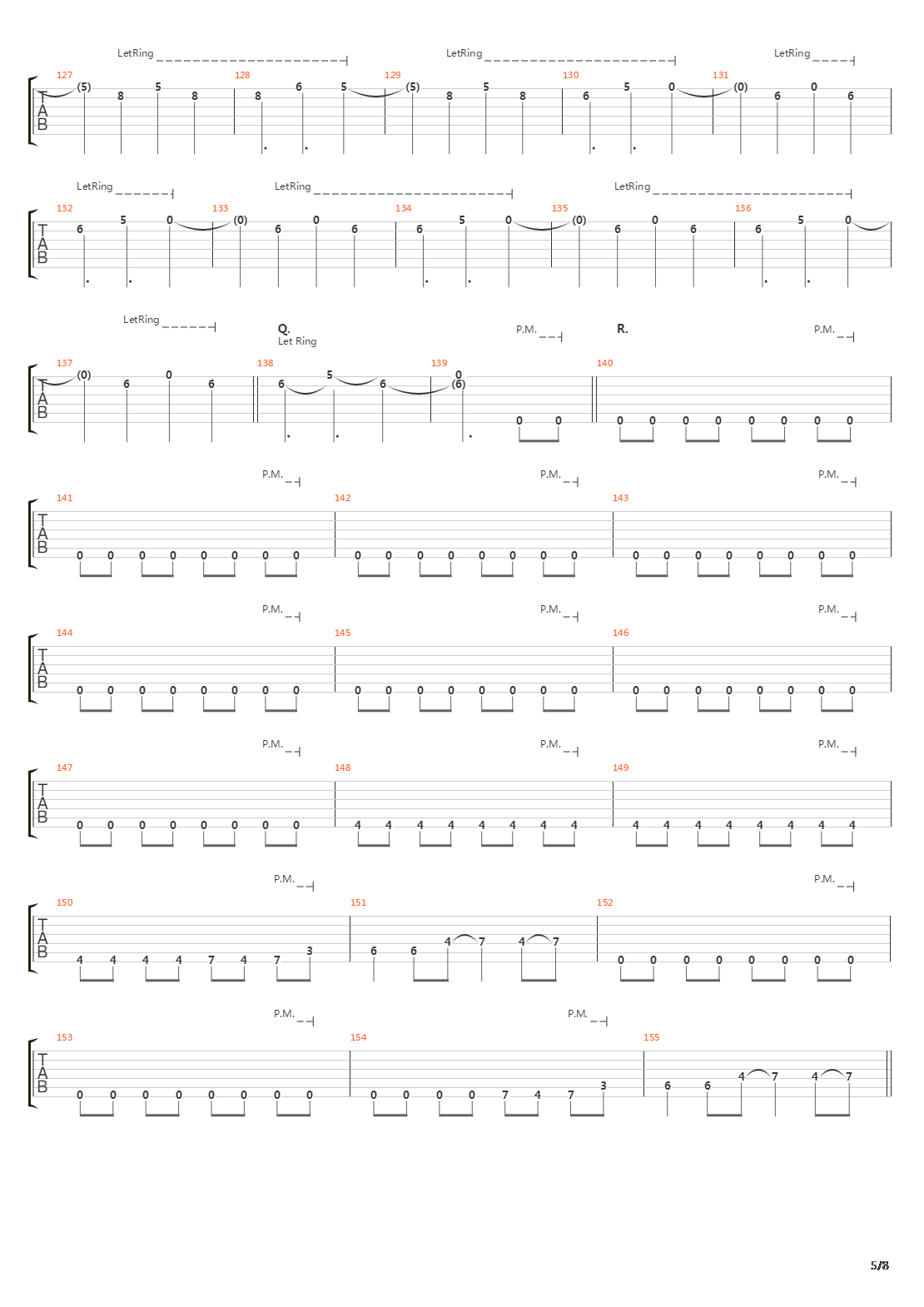 Naysayer吉他谱