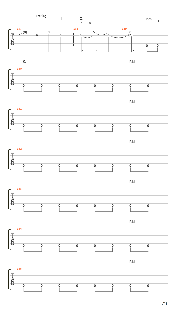 Naysayer吉他谱