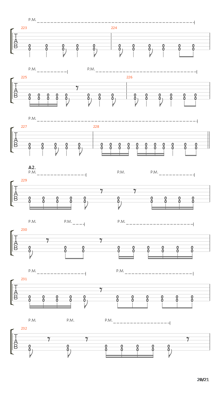 Naysayer吉他谱