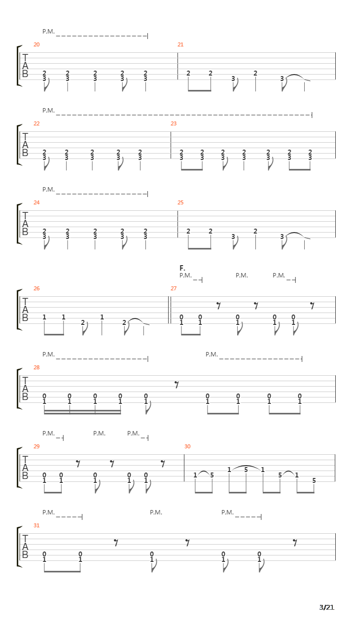 Naysayer吉他谱