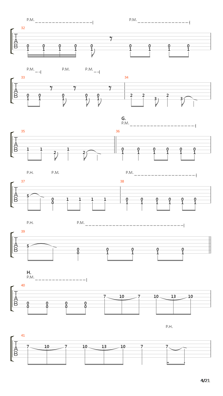 Naysayer吉他谱