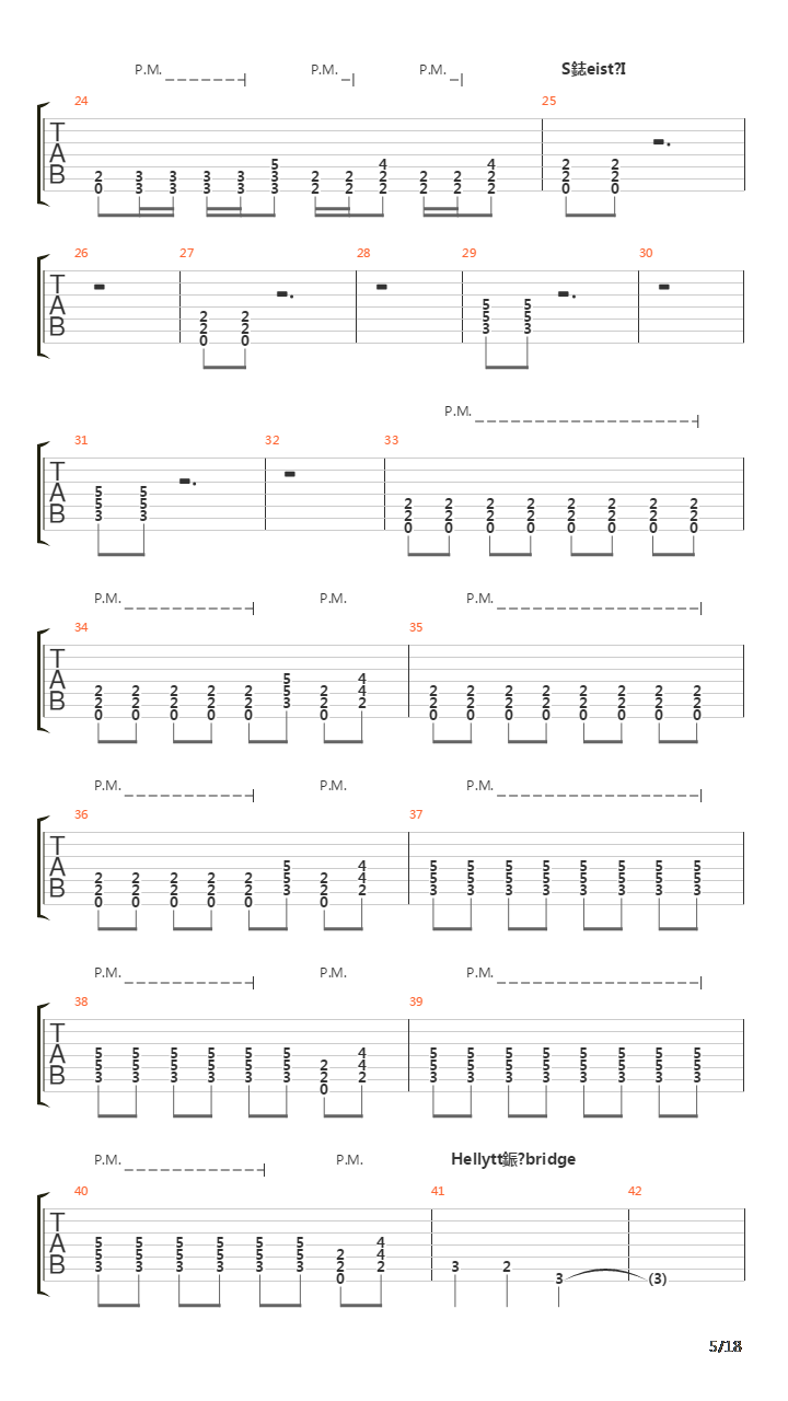 Pahempi Toistaan吉他谱