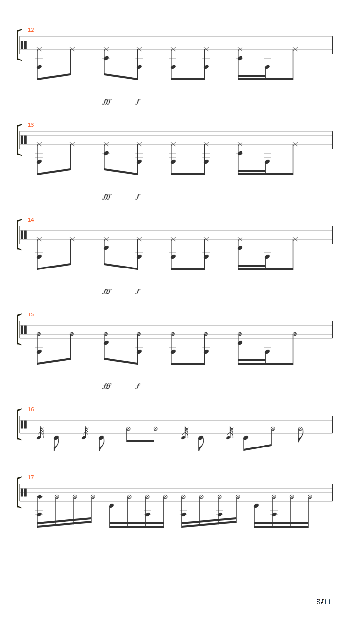A Chaque Seconde吉他谱