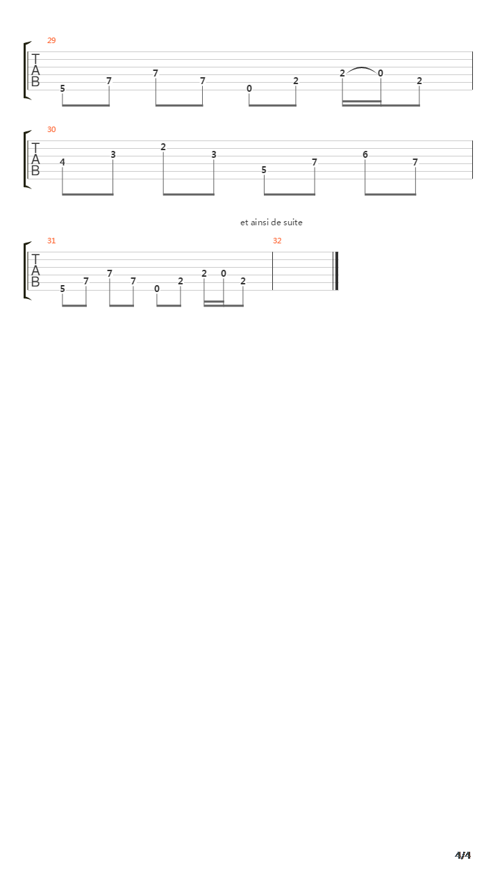 Bulmas吉他谱