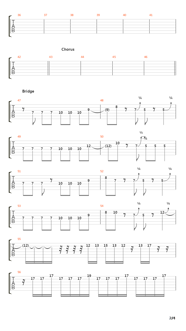 The Night Before The Funeral吉他谱