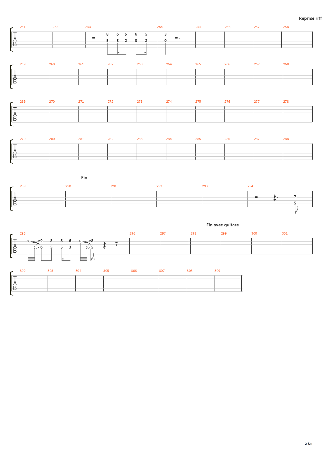 Again吉他谱