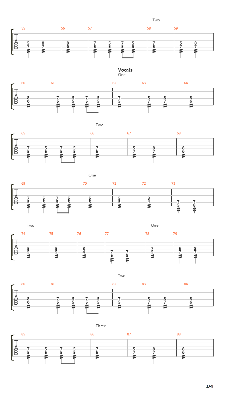 Pe Alder Haerskande Vaesende Natur吉他谱