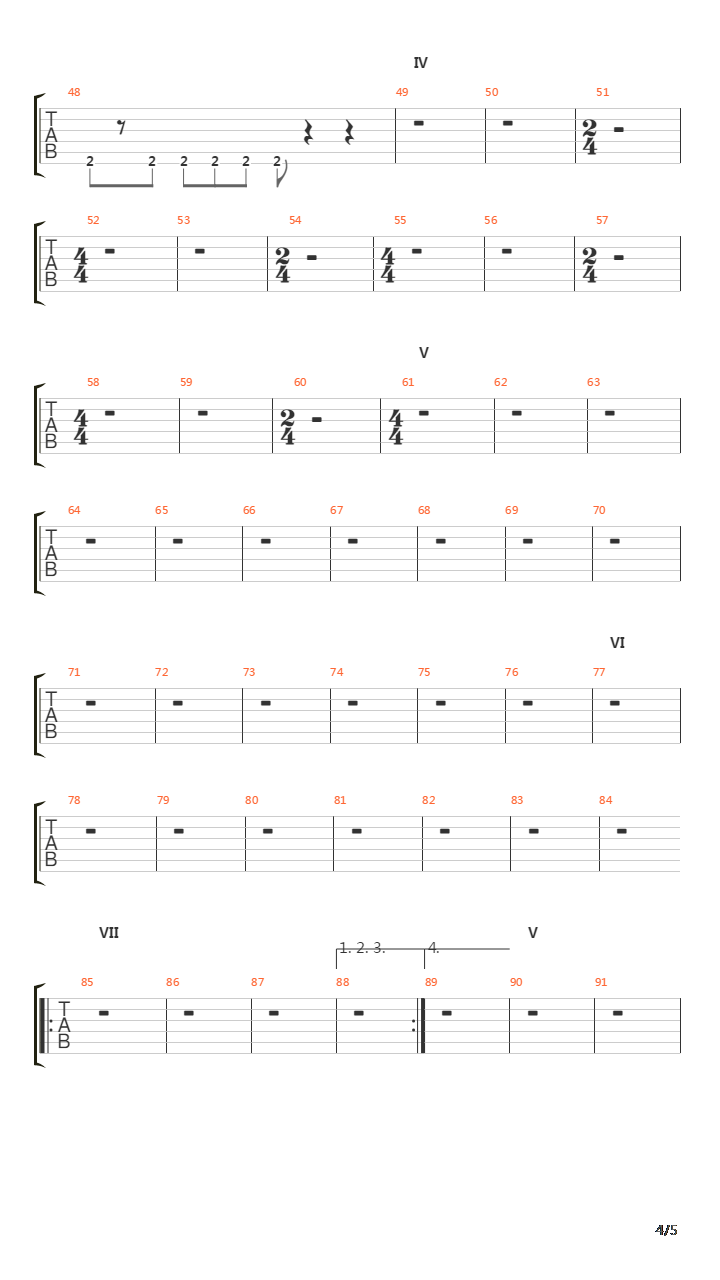 Kinetic吉他谱