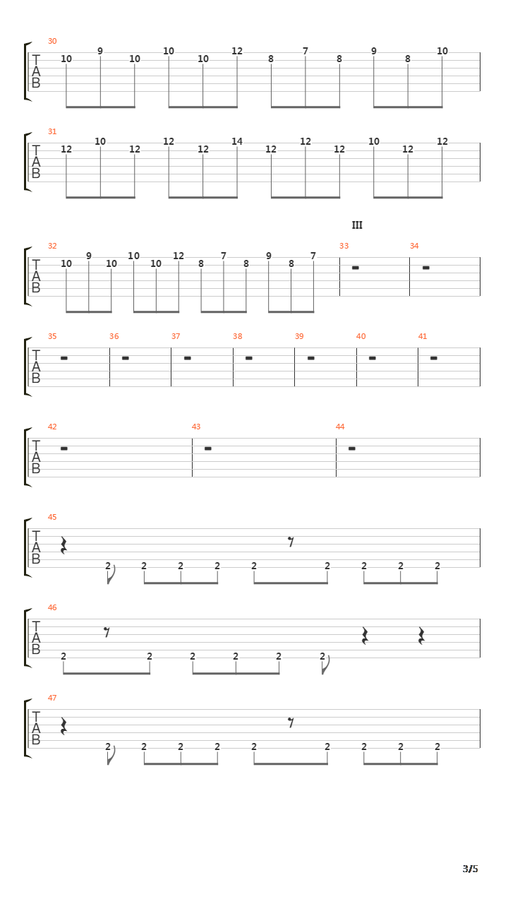 Kinetic吉他谱