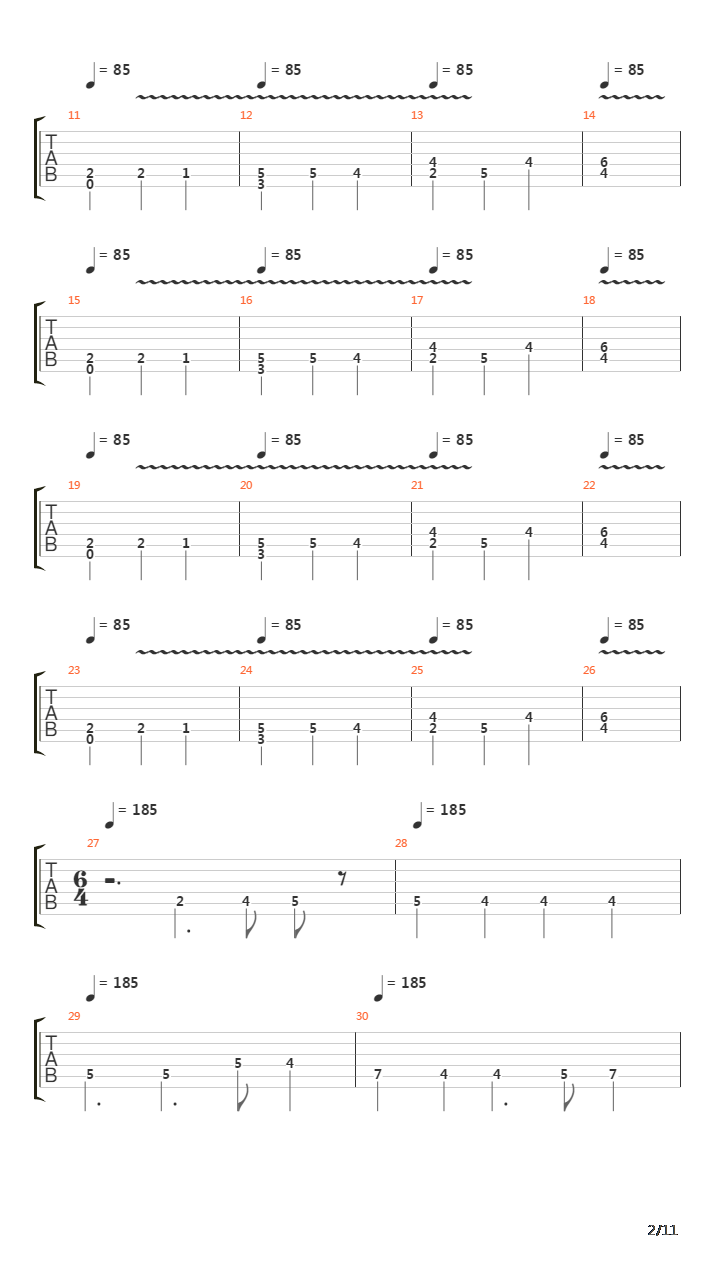 Whence And Whither Goest The Wind吉他谱