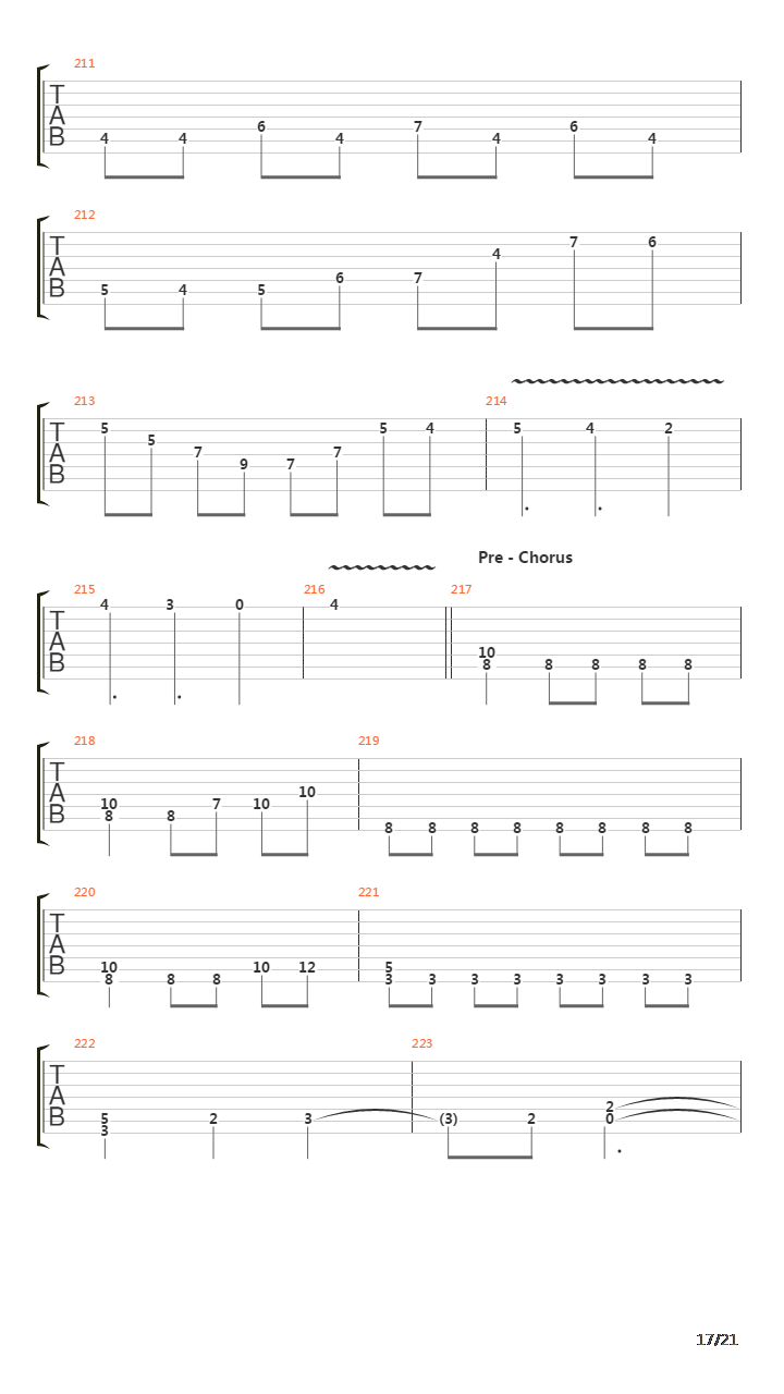 Arda吉他谱