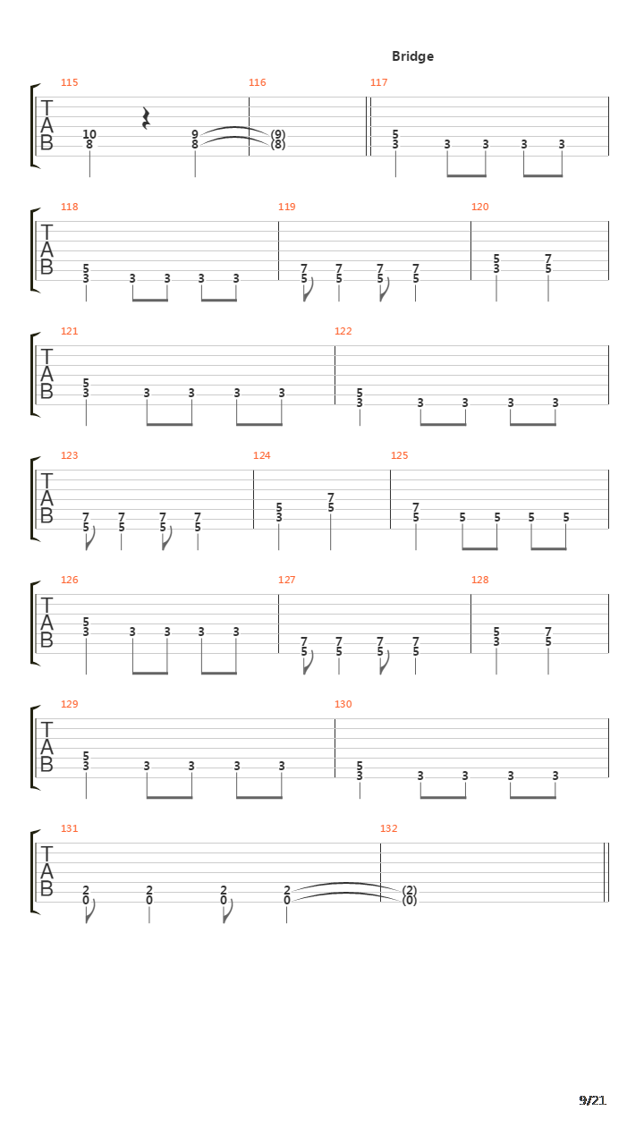 Arda吉他谱