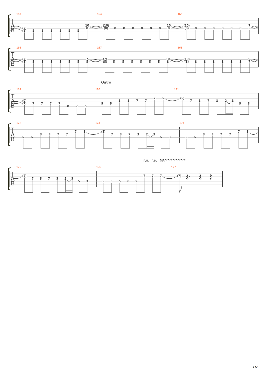 Pervaya Zima吉他谱