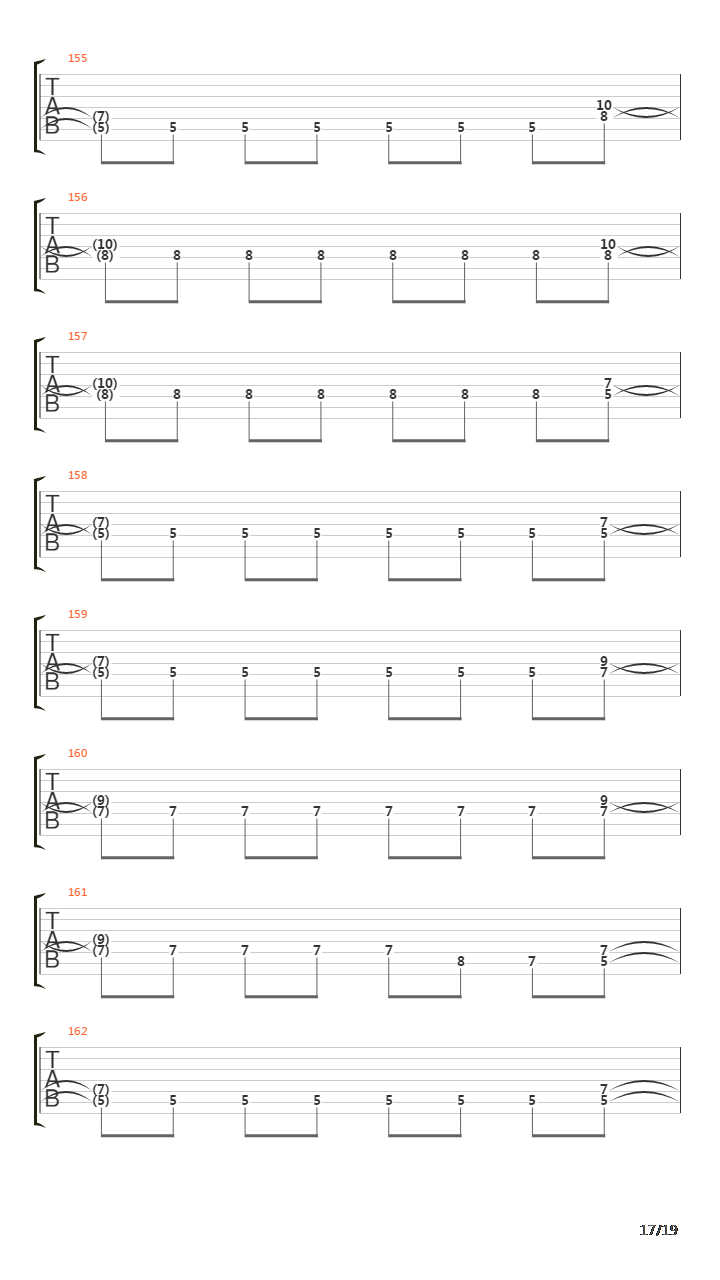 Pervaya Zima吉他谱